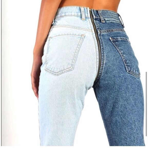 REVICE Denim - Revice Yin Yang Zip Through Jeans sz 25 EUC